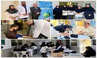  به مناسبت هفته سلامت، ایستگاه سلامت در دانشگاه علوم پزشکی اهواز برگزار گردید 