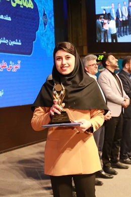 دانشجوی دانشکده بهداشت  دانشجوی پژوهشگر برتر کشوری