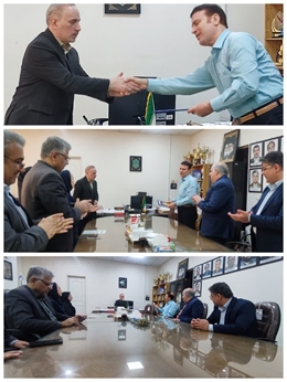 جلسه تقدیر از جانبازان در روز جانباز در دانشکده بهداشت